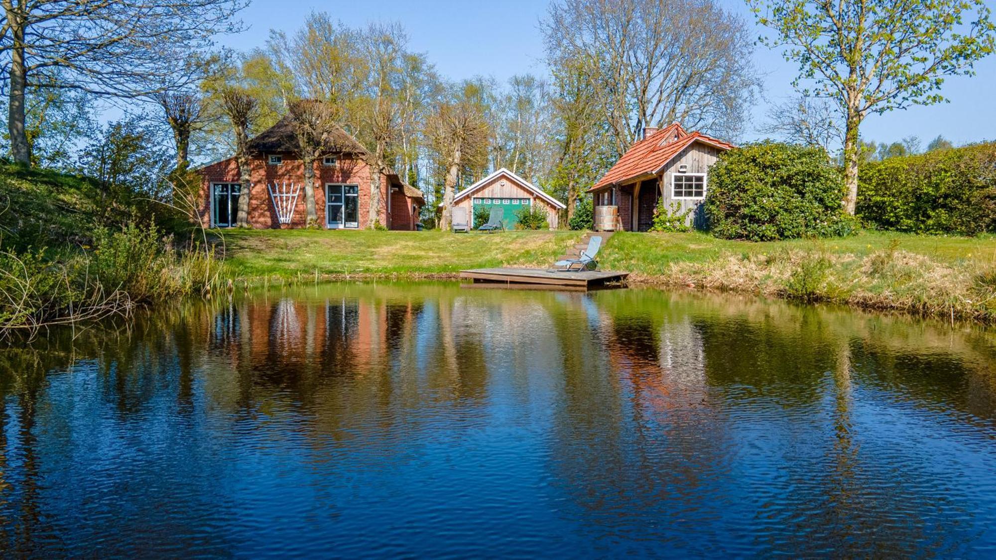 Willa Reetdach Ostfriesenhaus Südbrookmerland Zewnętrze zdjęcie